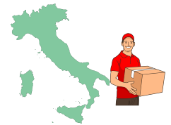 Uomo con pacco